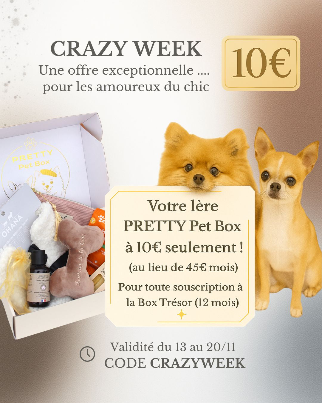 Box Trésor (Engagement d’un an puis désabonnement en 1 clic)