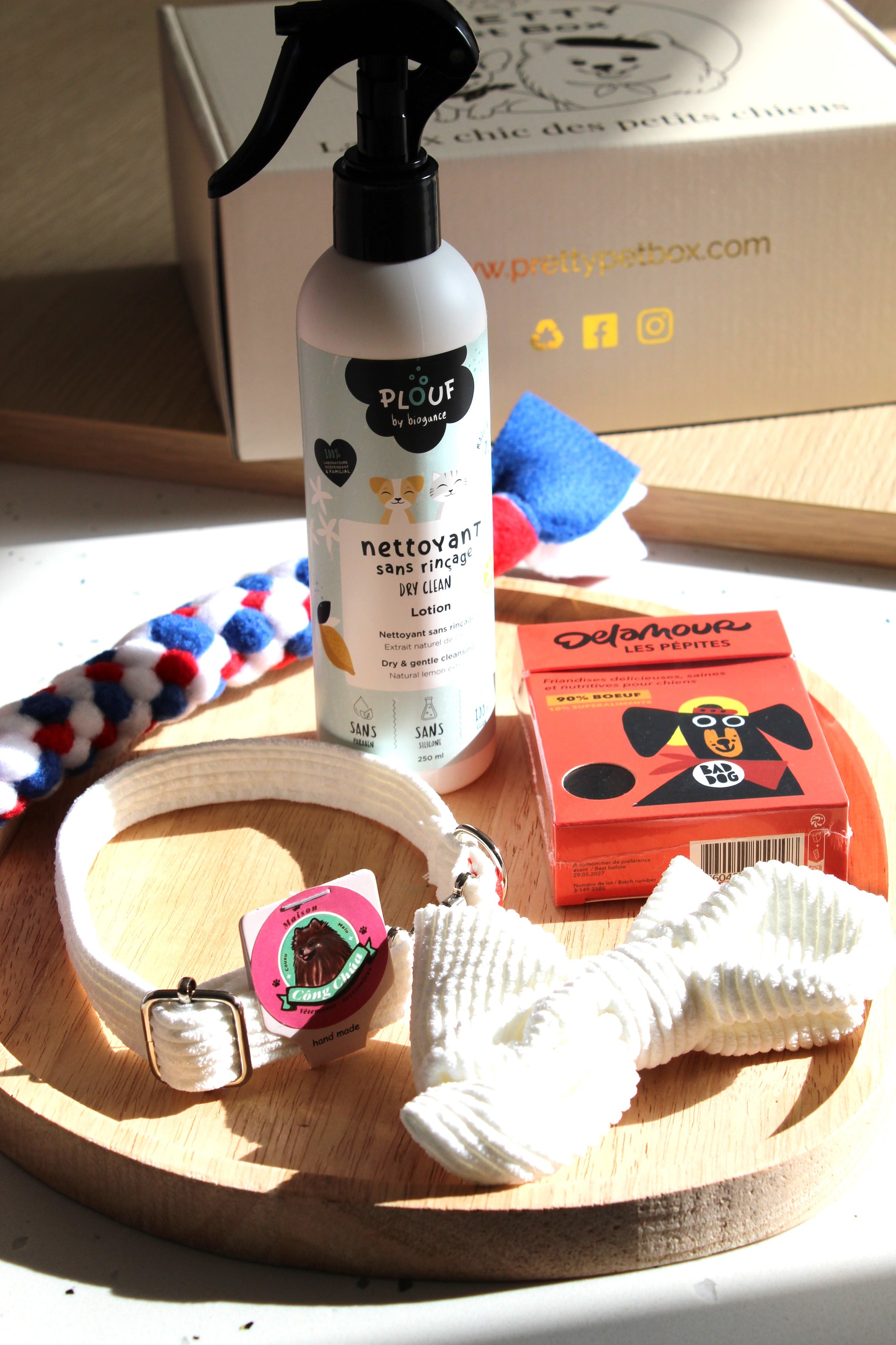 Box chien, livraison rapide, 5 produits utiles et élégants, le coffret cadeau idéal