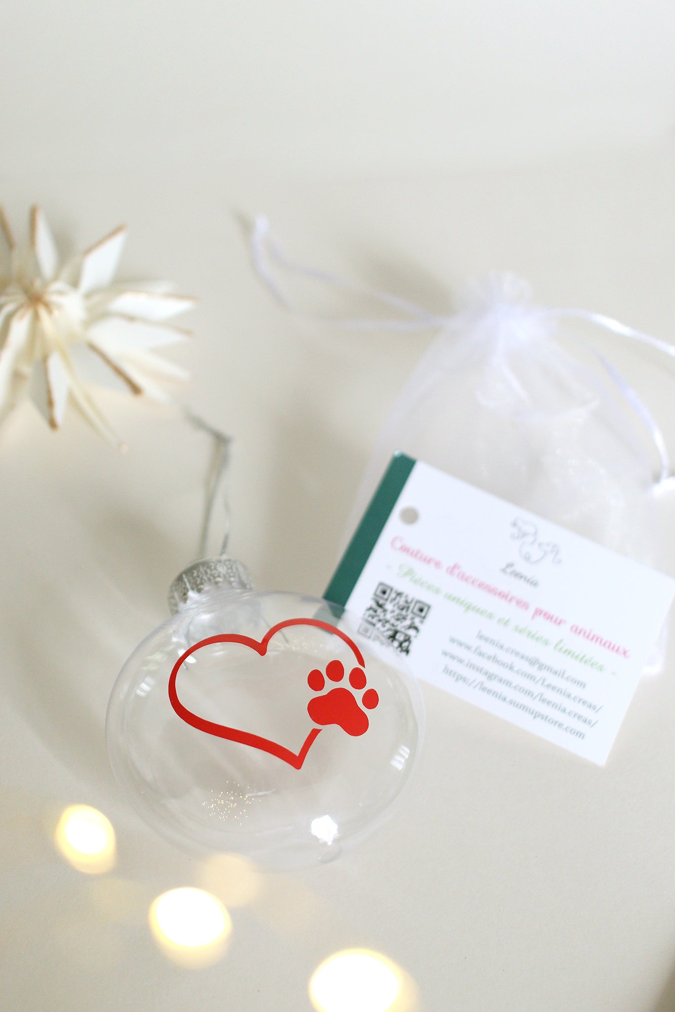 Accessoire pour box chien Pretty Pet Box, suspension décorative incluse dans une box pour petit chien, livraison rapide, sans abonnement